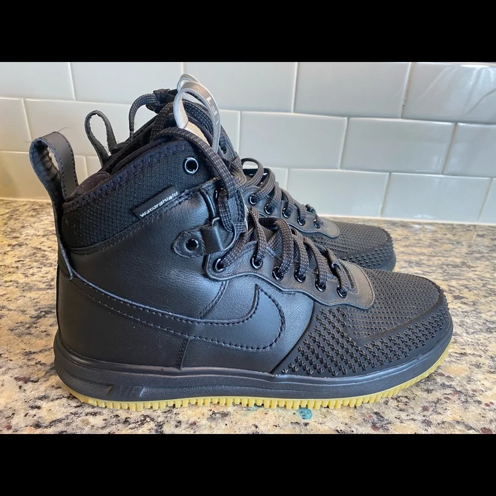 Nike Lunar Force 1 Duckboot Black Gum Size 11.5 - Picture 2 of 9